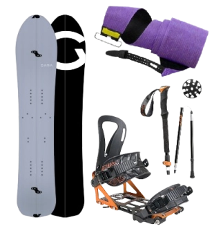 Splitboard set | Splitboard požičovňa
